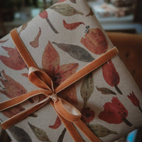 3 - teiliges Set aus Kraftpapier mit Tulpenmotiv - The Baltic Shop