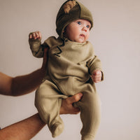 Wrap Pyjama aus Bio Baumwolle in 3 Farben