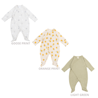 Wrap Pyjama aus Bio Baumwolle in 3 Farben