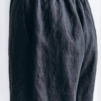 Kurze Leinenshorts "Iris"