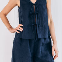 Kurze Leinenshorts "Billy"