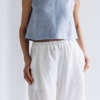 Crop Top aus Leinen "Julia"