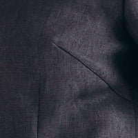 Ärmelloses Leinen Top "Luise" mit Bindebänder