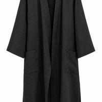 Leinen Kimono-Robe – nachhaltiger Leinen Bademantel aus Lettland