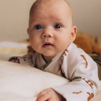 Body aus Bio Baumwoole mit winterlichen Motiv - The Baltic Shop