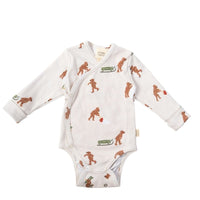 Body aus Bio Baumwoole mit winterlichen Motiv - The Baltic Shop