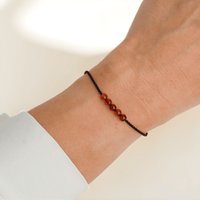 Cognac Ember Five Armband - The Baltic Shop