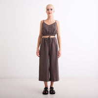 Crop Top aus Leinen - The Baltic Shop