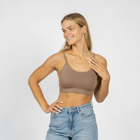 Damen-Bralette aus 100 % Merinowolle - The Baltic Shop