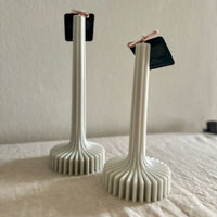 Geometrische Stabkerze aus Rapswachs - The Baltic Shop