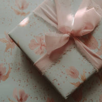 Geschenkpapier mit Rosen - Tulpen, 3 - teiliges Set - The Baltic Shop