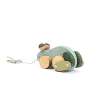 Handgefertigtes Frosch - Ziehtier aus Birkenholz - The Baltic Shop