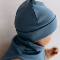 Haube aus Bio Baumwolle mit Teddy Ohren - The Baltic Shop