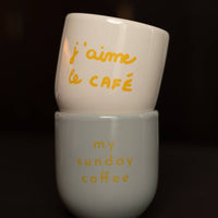 Ich liebe Kaffee - Keramikbecher - The Baltic Shop