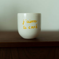 Ich liebe Kaffee - Keramikbecher - The Baltic Shop