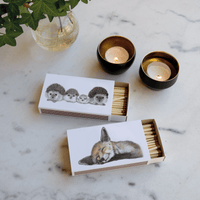 Igel Familie - Streichholzschachtel - The Baltic Shop