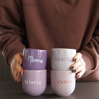 Keramiktasse - Ajlovju (I Love You) - The Baltic Shop