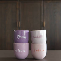 Keramiktasse - Ajlovju (I Love You) - The Baltic Shop