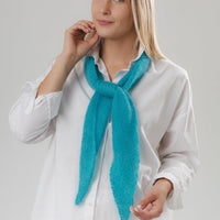 Kleiner Schal aus Mohair und Seide - The Baltic Shop