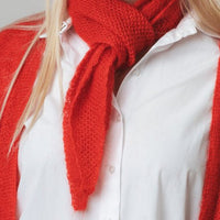 Kleiner Schal aus Mohair und Seide - The Baltic Shop