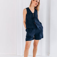Kurze Leinenshorts "Billy" - The Baltic Shop