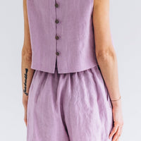 Kurze Leinenshorts "Iris" - The Baltic Shop