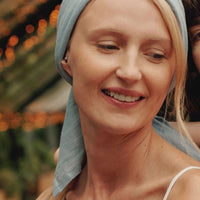 Leinen Schal - Malve - The Baltic Shop