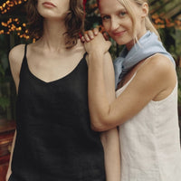 Leinen Schal - Malve - The Baltic Shop