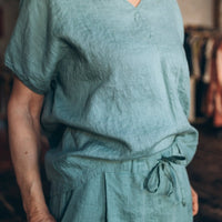 Leinenhose mit weiter Silhouette "Laima" - The Baltic Shop