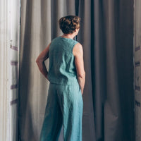 Leinenhose mit weiter Silhouette "Laima" - The Baltic Shop