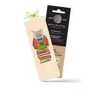 Lesezeichen aus Holz - Eule - The Baltic Shop