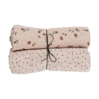 Musselin - Tücher 2er Set aus Bio Baumwolle - The Baltic Shop