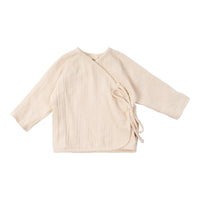 Musselin Wrap Jacke aus Bio Baumwolle in 3 Farben - The Baltic Shop