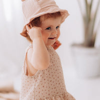 Musselintop mit Rüschen aus Bio Baumwolle in 2 Farben - The Baltic Shop