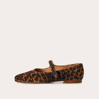 Pass Ballerinas mit Muster aus Samt - The Baltic Shop