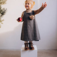Pinafore Kleid mit Teddy - The Baltic Shop