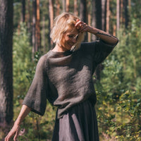 Reglan Pullover mit 3/4 Ärmel - The Baltic Shop