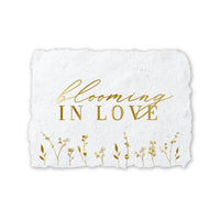 Samen - Grußkarte "Blühende Liebe" - The Baltic Shop