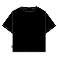 Schwarzes T-Shirt aus Baumwolle - The Baltic Shop