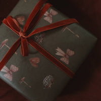 Set aus 3 Stück Weihnachtsstimmung Kraft Geschenkpapier - The Baltic Shop