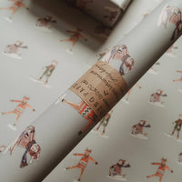 Set mit 3 Bögen Geschenkpapier - Winterfreuden - The Baltic Shop