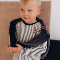 Langarmshirt Kinder aus Bio-Baumwolle | Eule