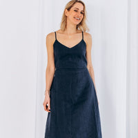 Sommerlicher Kleid aus Leinen "Liga" - The Baltic Shop