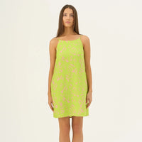 Stella Kleid in Neon Grün – Verspielte Eleganz mit modernem Twist - The Baltic Shop