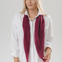 Strickweste in Wabenmuster aus Mohair und Seide - The Baltic Shop