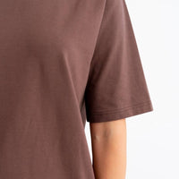 T-Shirt in Schokoladenbraun - The Baltic Shop