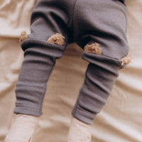 Teddy-Leggings aus Bio-Baumwolle - The Baltic Shop