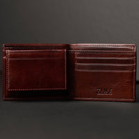 The Poetic Justice – Leder-Geldbörse aus Vachetta-Leder - The Baltic Shop