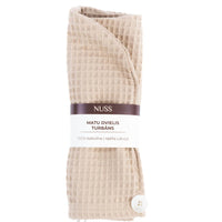 Turban für Sauna aus 100% Baumwolle