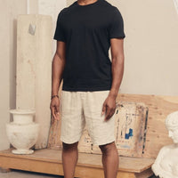 Unisex Shorts aus Leinen in Melange - The Baltic Shop